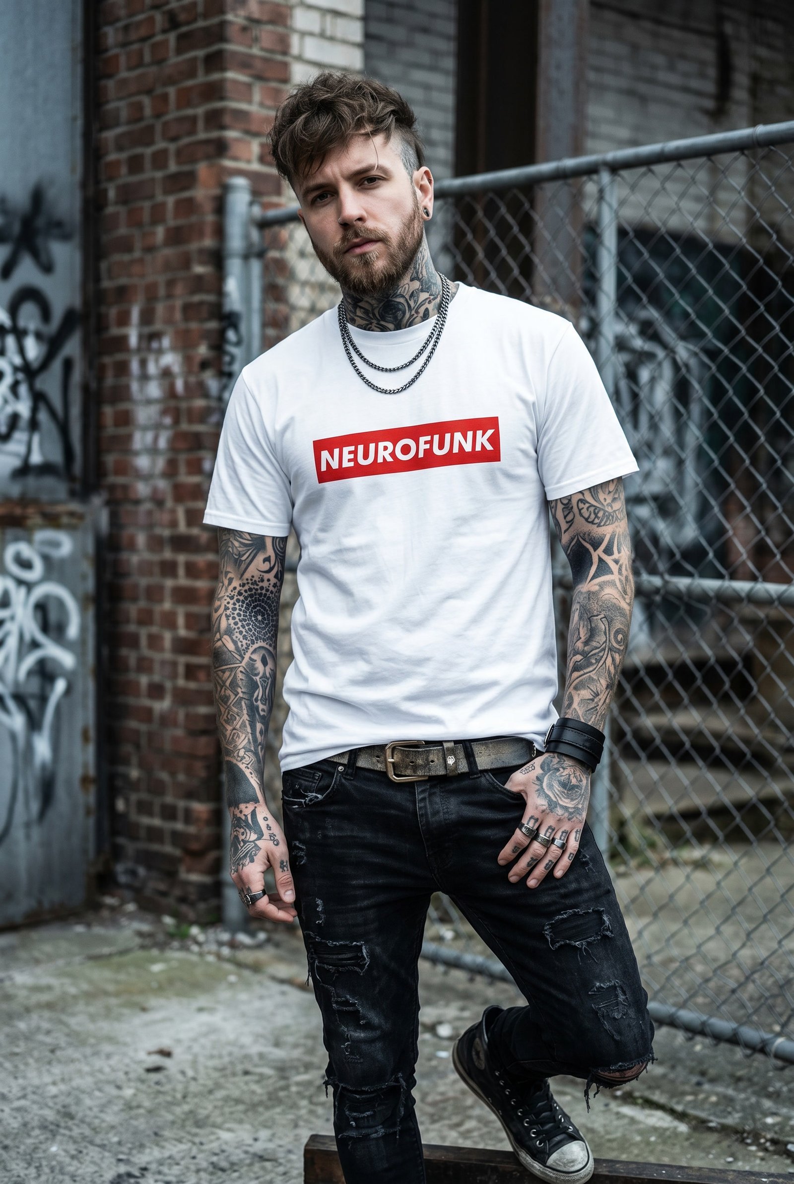 AKOV Neurofunk T shirt - Image 3